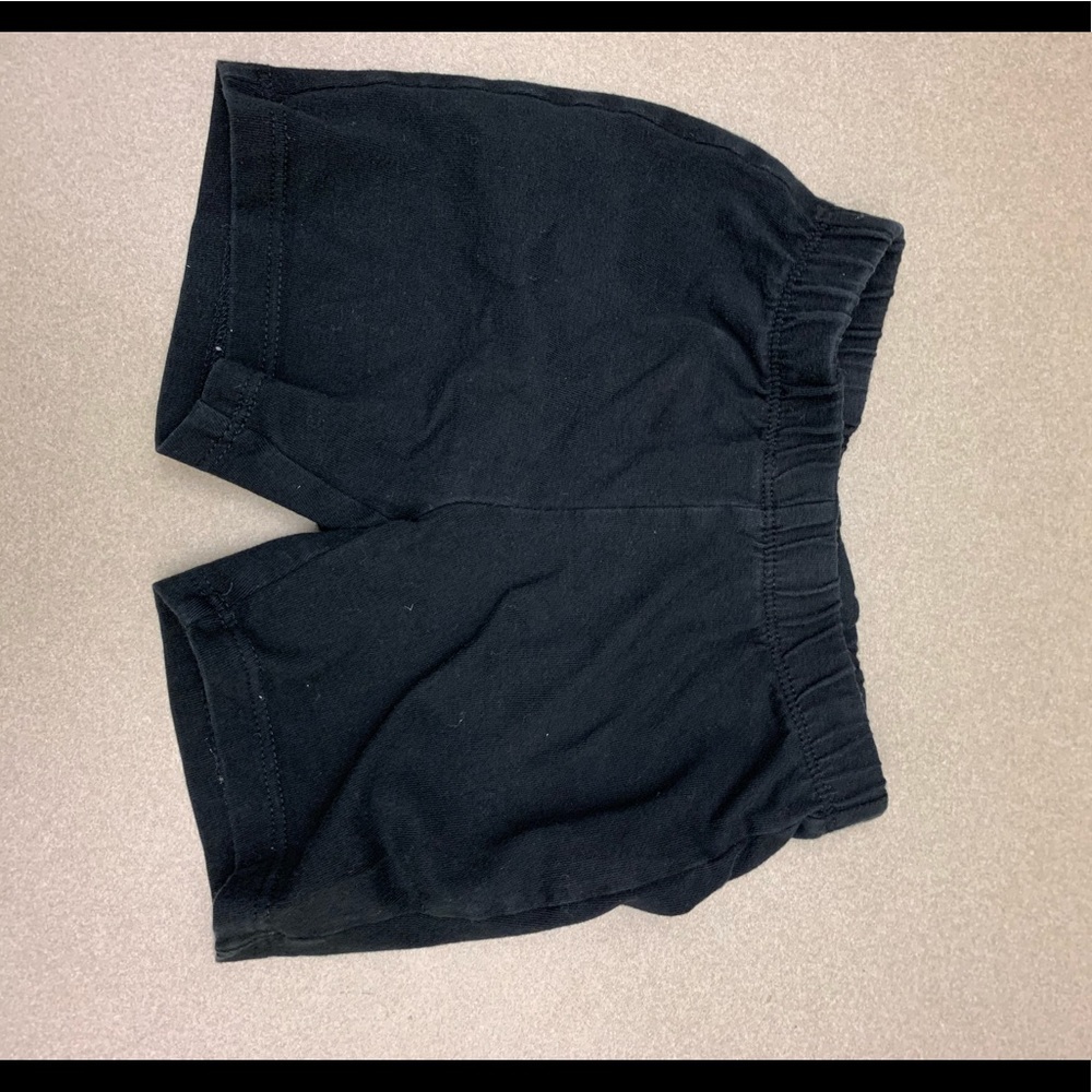 Gap Kids Girls Black Bike Cartwheel Shorts